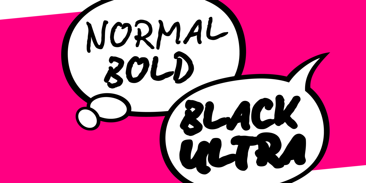 LeDrole Lettering Pro Black Font preview